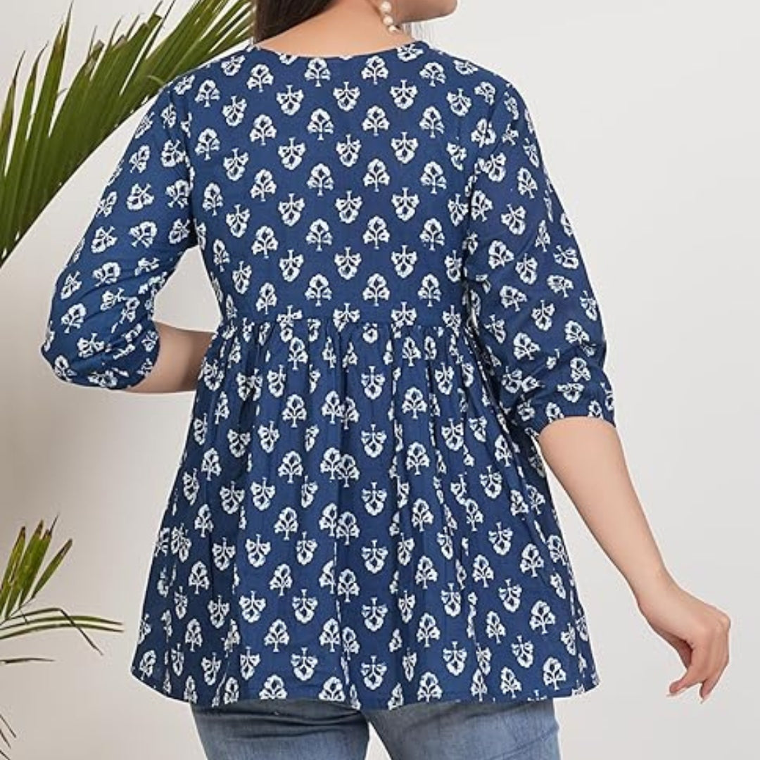 Women Flower Printed Shirt || Tops for Women || Western Tops for Woman Stylish || Trendy