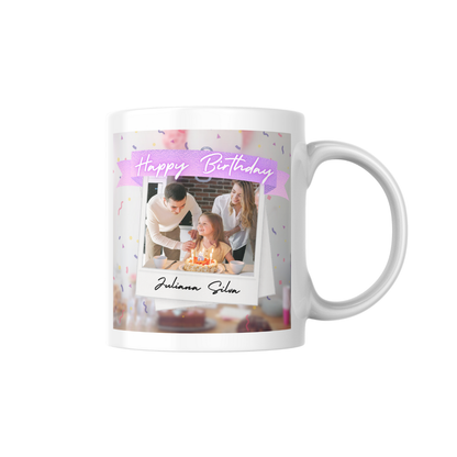 Custom Printed Coffee Mug – Add Your Photo or Text