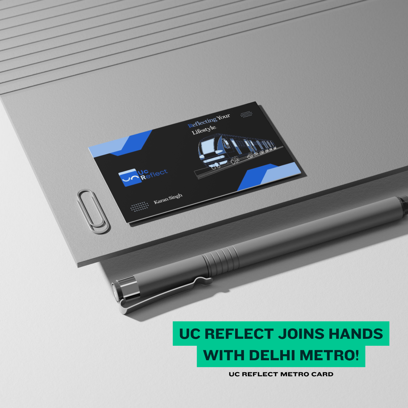 UC Reflect Smart Travel Metro Card – Personalised Edition
