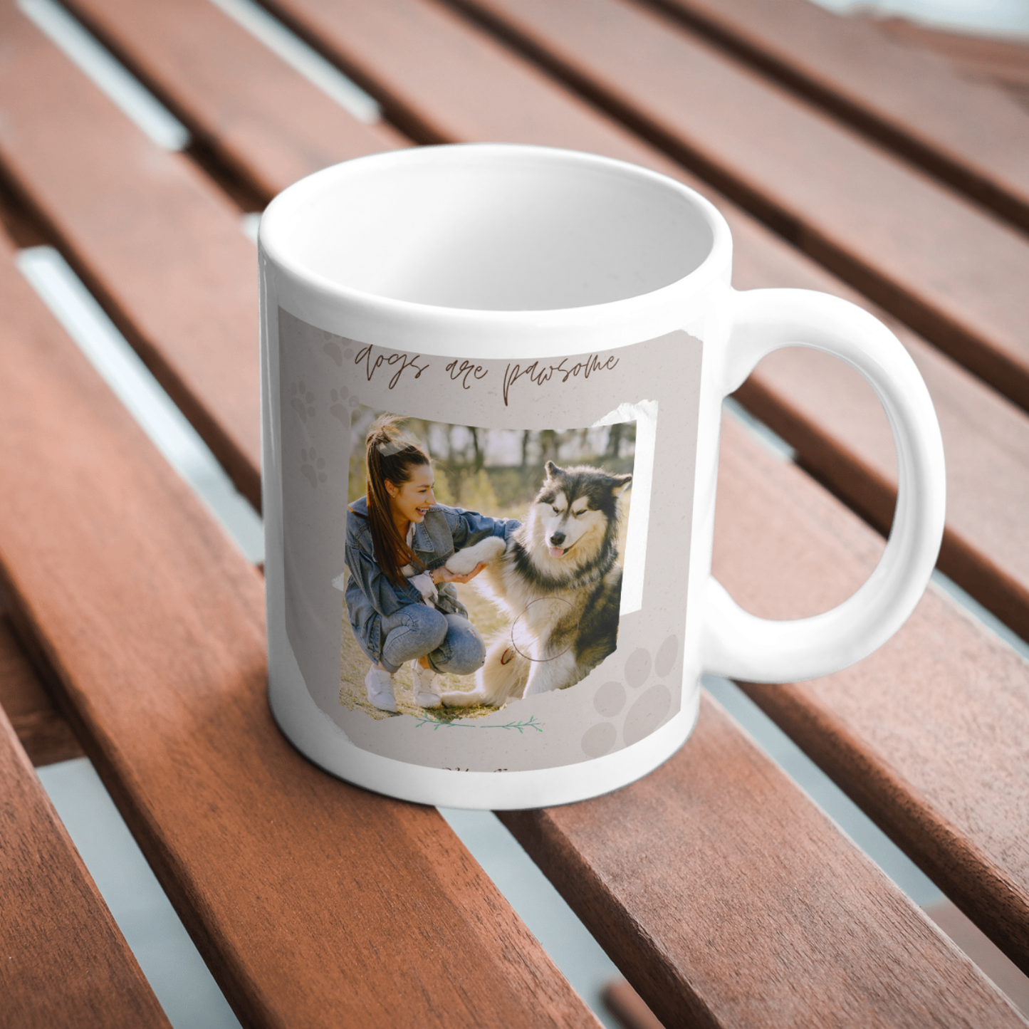 Custom Coffee Mug with Your Dog’s Picture