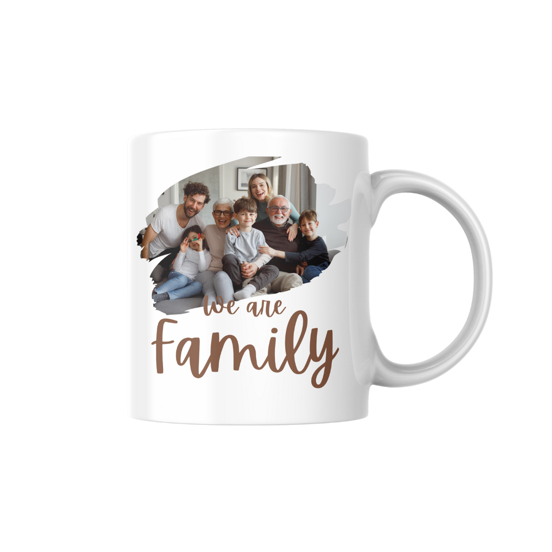 Personalized Family Photo Coffee Mug