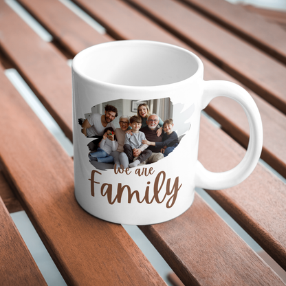 Personalized Family Photo Coffee Mug